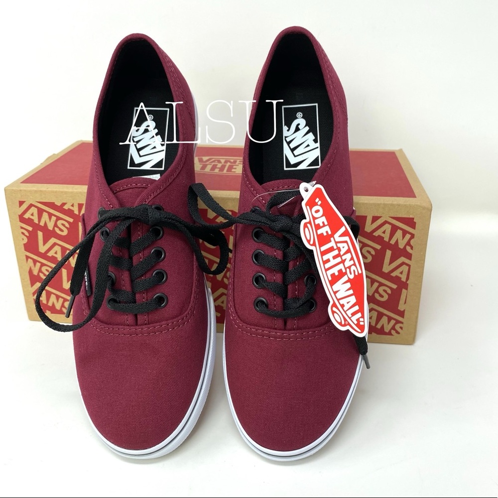 VANS Authentic Lo Pro Tawny Port Mono Canvas Women - Picture 3 of 10